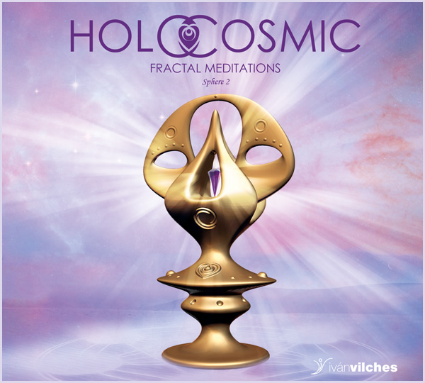 HoloCosmic - Fractal Meditations 2 Cover - High Frequency Cosmic Music